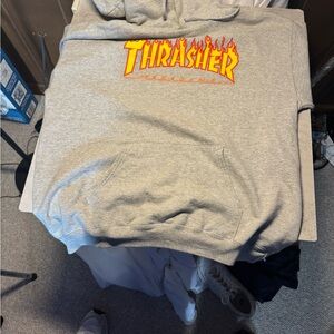 Thrasher Light Gray Sweatshirt